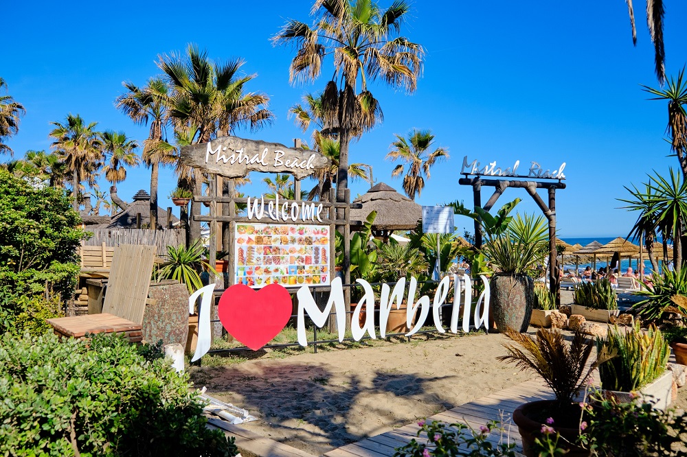 Mistal beach, Marbella