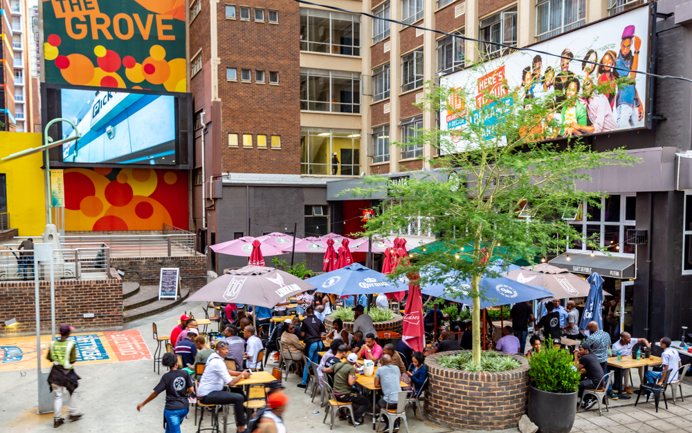 Maboneng Precinct of Johannesburg city