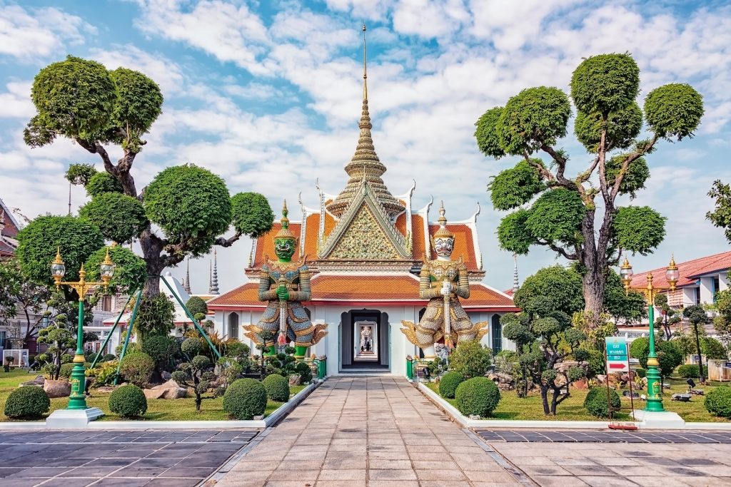 Wat Arun Temple in Bangkok, Thailand