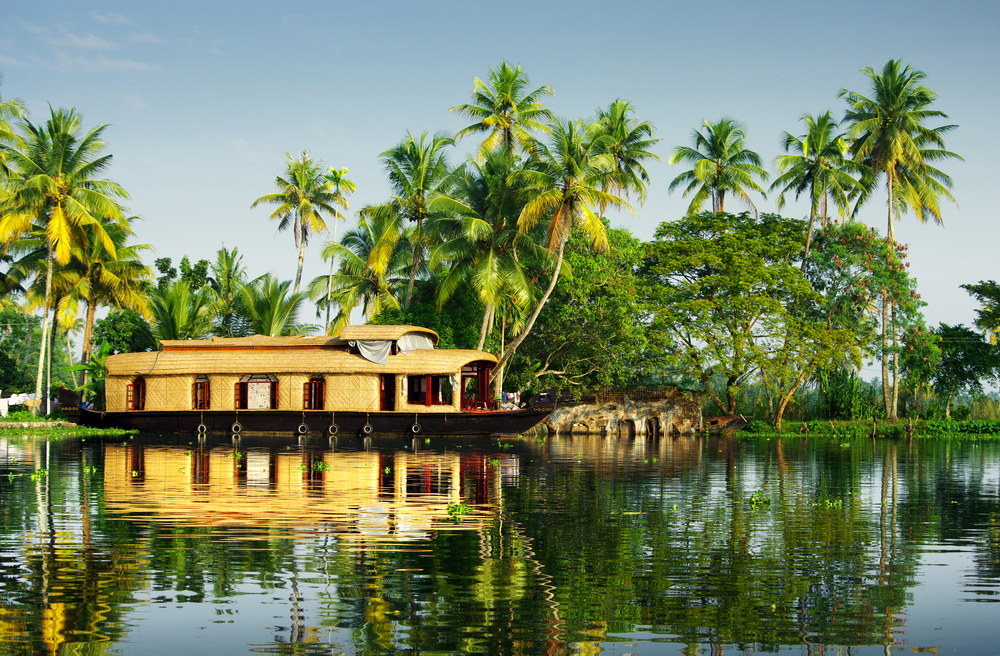 houseboat in the backwaters of Kerala
